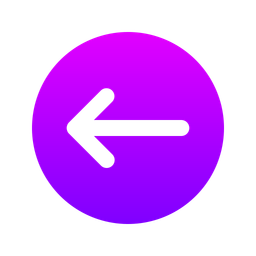 Arrow Left Circle  Icon