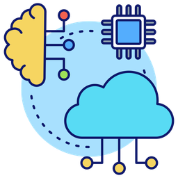 Simulación de potencia de ia  Icono