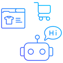 Assistente de IA para comércio eletrônico  Ícone