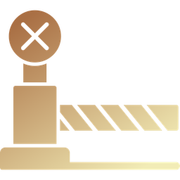 Level crossing  Icon