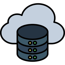 Cloud Storage  Icon