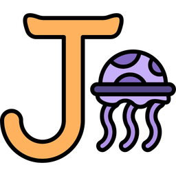 Capital j  Icon