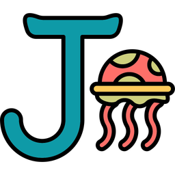 Capital j  Icon