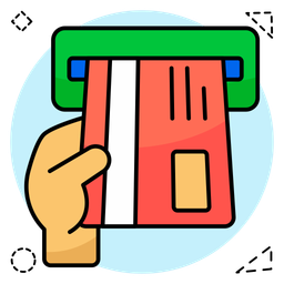 Atm Withdrawal  Icon