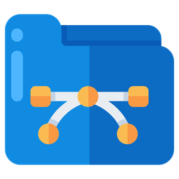 Bezier Folder  Icon