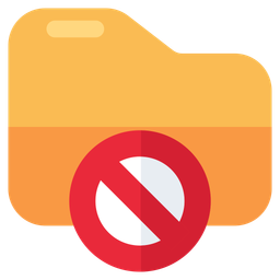 Ban Folder  Icon