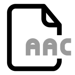 File extention aac  Icon