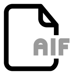 File extention aif  Icon