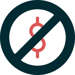 Cash forbidden  Icon