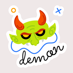 Máscara de demônio  Ícone