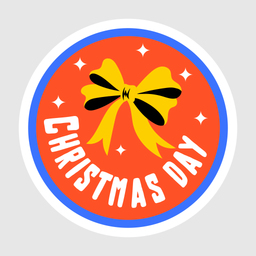 Christmas Bow  Icon