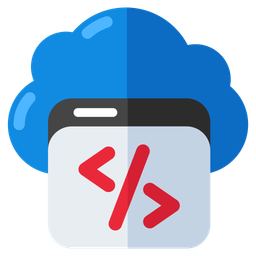 Cloud Coding  Icon