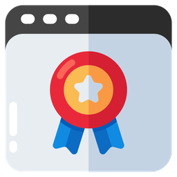 Awarded Website  Icon