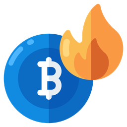 Bitcoin Burn  Icon