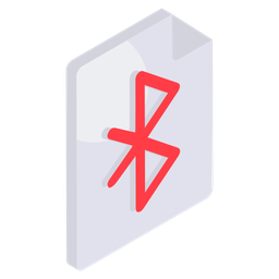 Bluetooth File  Icon