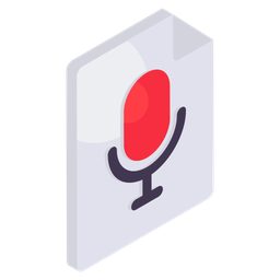 Audio File  Icon