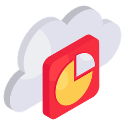 Cloud Analytics  Icon