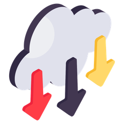 Cloud Arrows  Icon