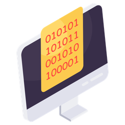 Binary Code  Icon