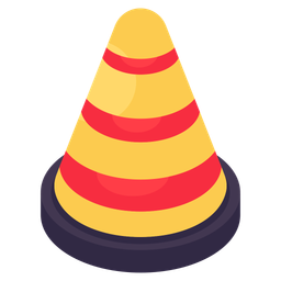 Construction Cone  Icon