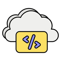 Cloud Coding  Icon