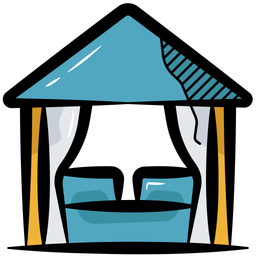 Beach Cabana  Icon