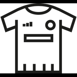 Camisa de futebol  Ícone