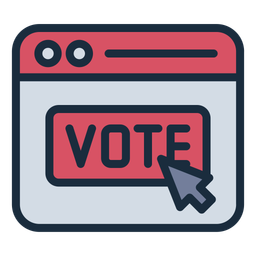 Online voting  Icon