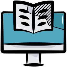 Elearning E Learning Study Icon