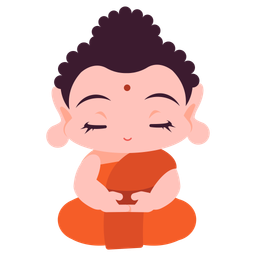 Buddha meditating  Icon