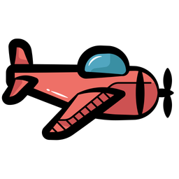 Airplane Toy  Icon