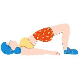 Glute Bridge  Icon