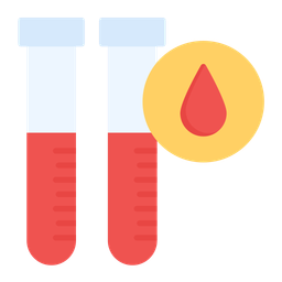 Blood Test  Icon