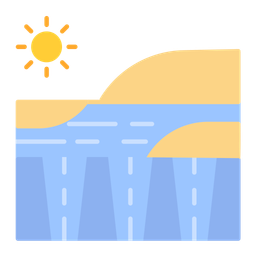 Fields Landscape  Icon