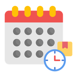 Delivery Schedule  Icon