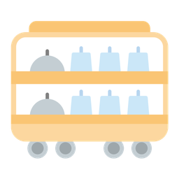 Airplane Food Trolley  Icon