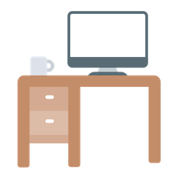 Computer Table  Icon