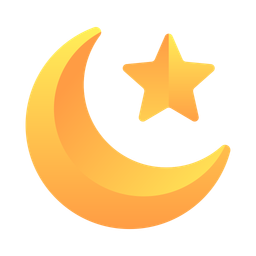 Crescent moon  Icon