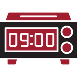 Digital clock  Icon