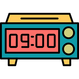 Digital clock  Icon