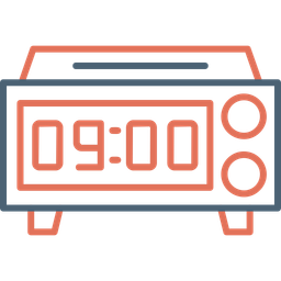 Digital clock  Icon