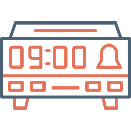 Digital clock  Icon