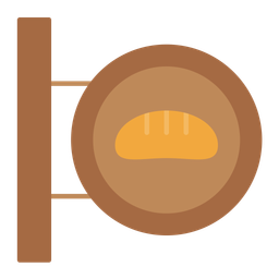 Bakery Shop Sign  Icon