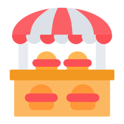 Burger Cart  Icon