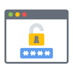 Browser Password  Icon