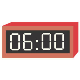 Digital clock  Icon