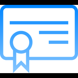 Certificate  Icon