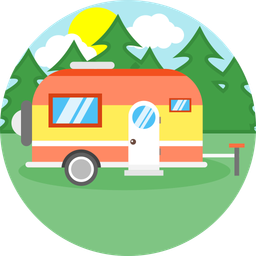 Camping bus  Icon