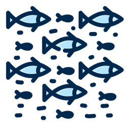 A Bunch Of Sea Fish Sea Fish Marine Fish Icon