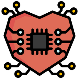 Robot Heart  Icon